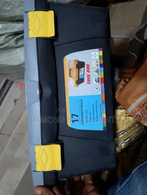 Empty Plastic Tools Box 17inches