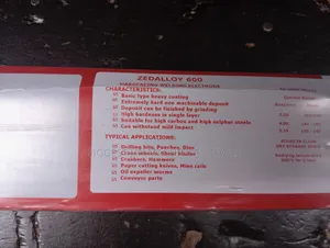 Ador Electrode Hard Facing