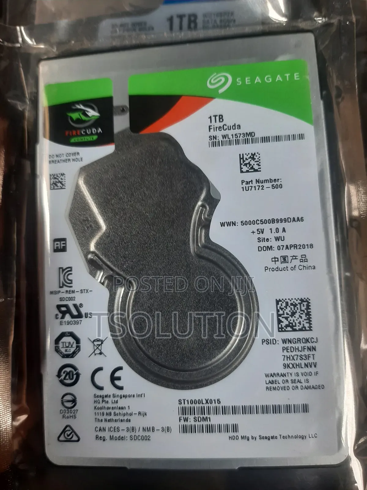 1tb Laptop/ Internal Hard Drive