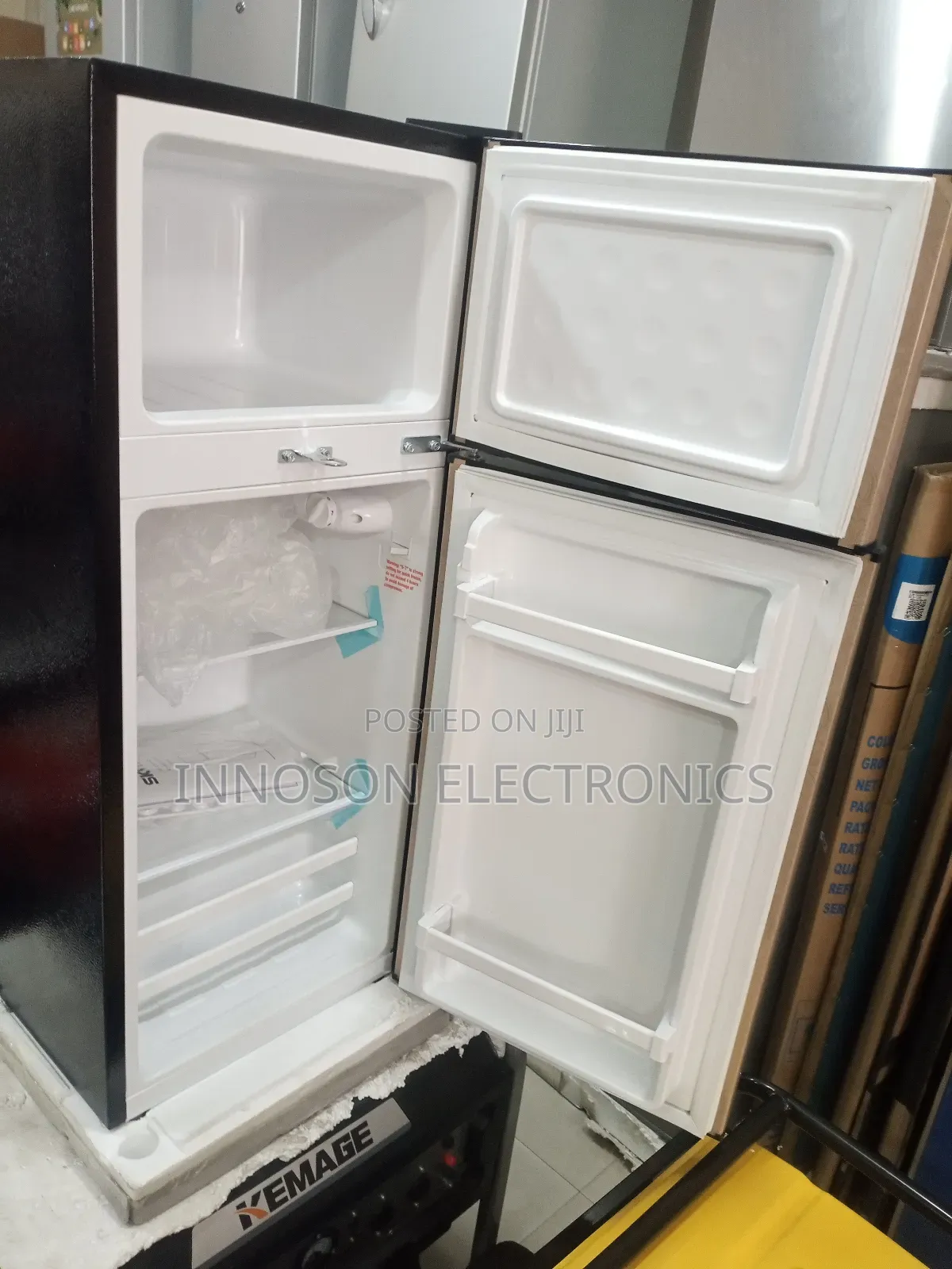 Skyrun Double Door Table Fridge