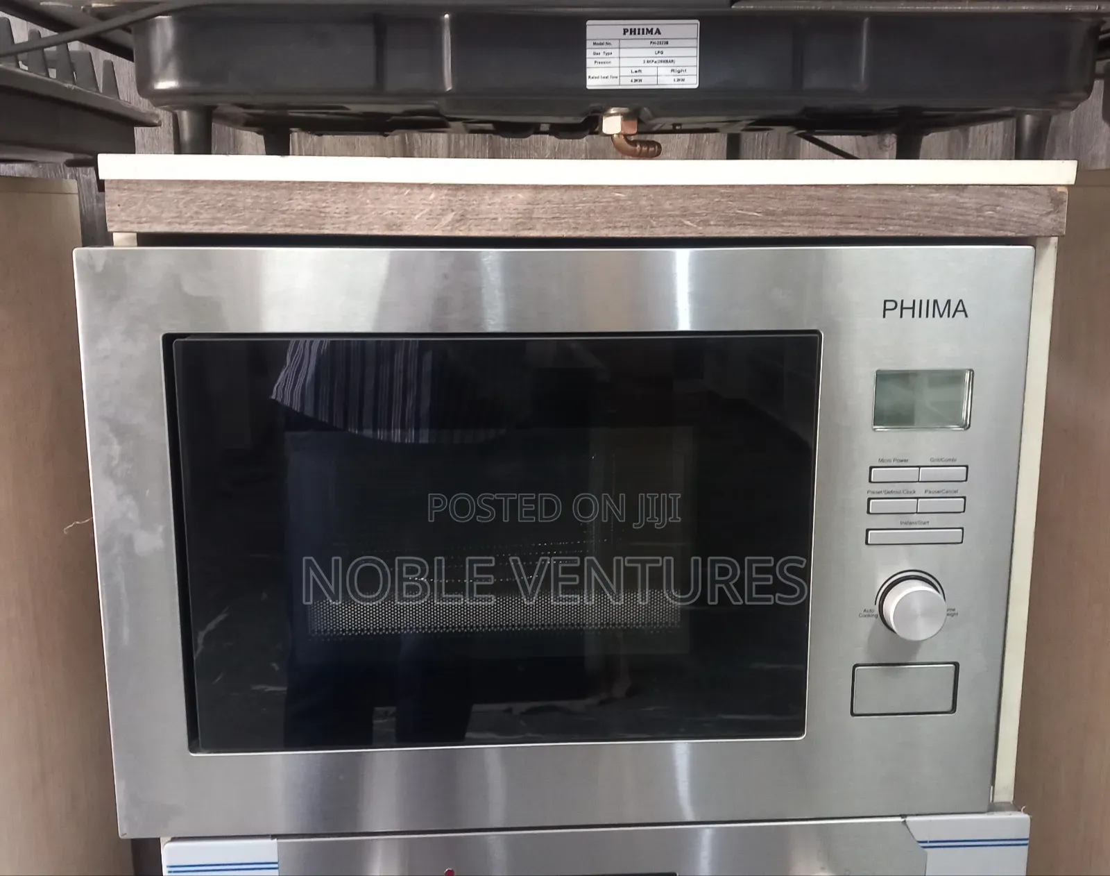 Original Phiima Inbuilt Microwave 25litters 60cm With Grill