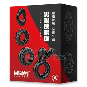 Photo - 4in1 Silicone Cock Rings