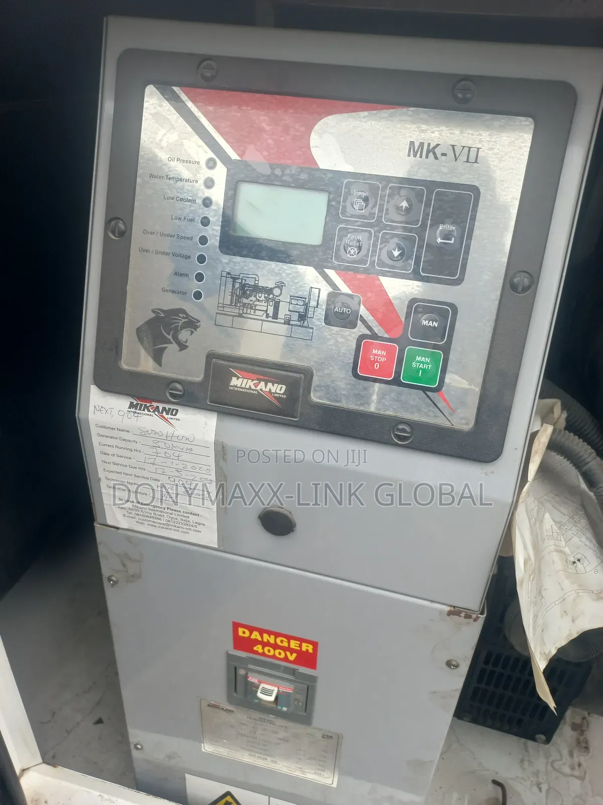 50kva Mikano Generator