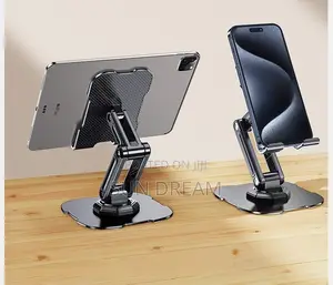 Photo - Metal Base Phone Stand iPad Stand Phone Holder