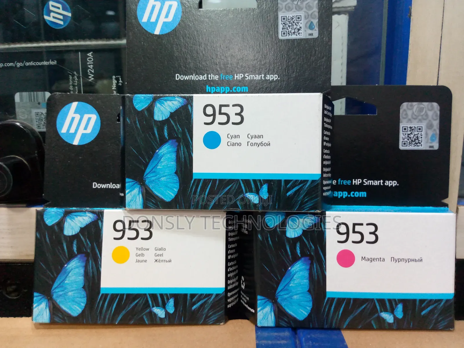 Hp 963 Colored Inks