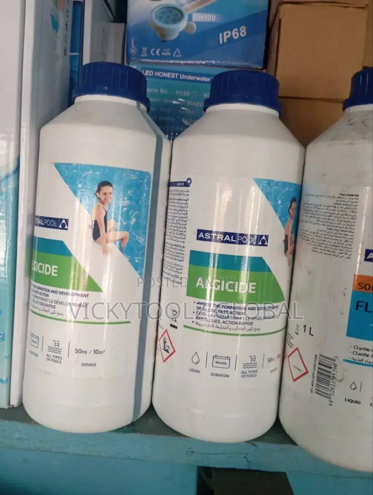 Algicide Or Algaecide (Chlorine For Pool