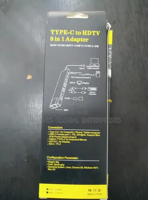 8 in 1 Type C to HDTV