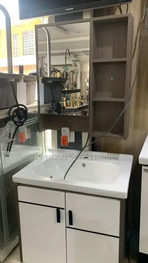 Luxury Cabinet Basin With Mirror