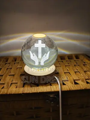 Christian Glowing Cross Night Light Gift