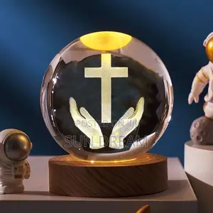 Christian Glowing Cross Night Light Gift