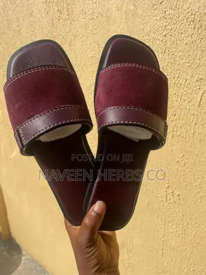 Quality Plain Suede Handmade Cover Slippers