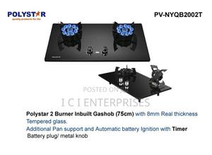 Polystar 2 Gas Burner Cabinet Inbuilt Gas Hob