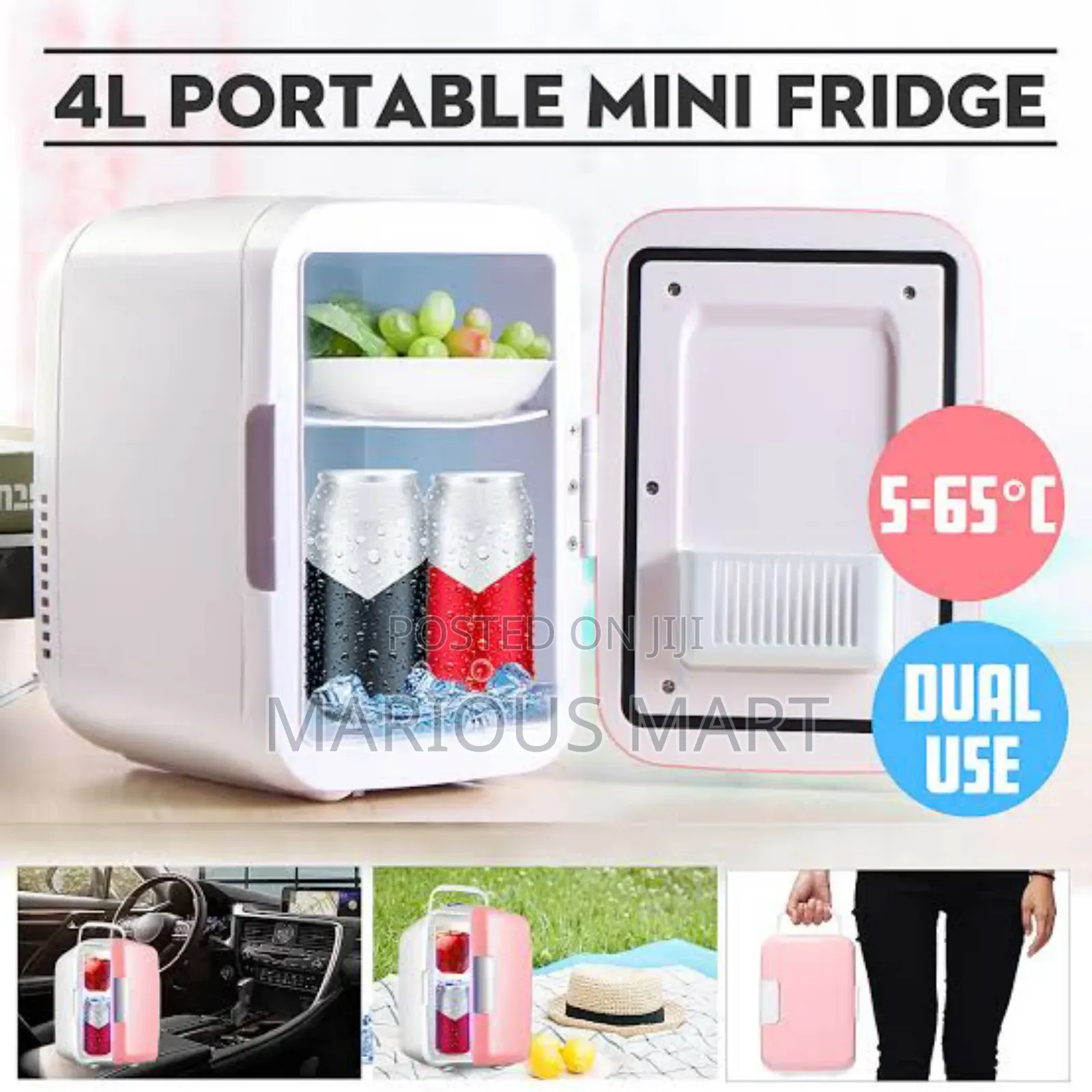 Multi Purpose Car Fridge (4l)