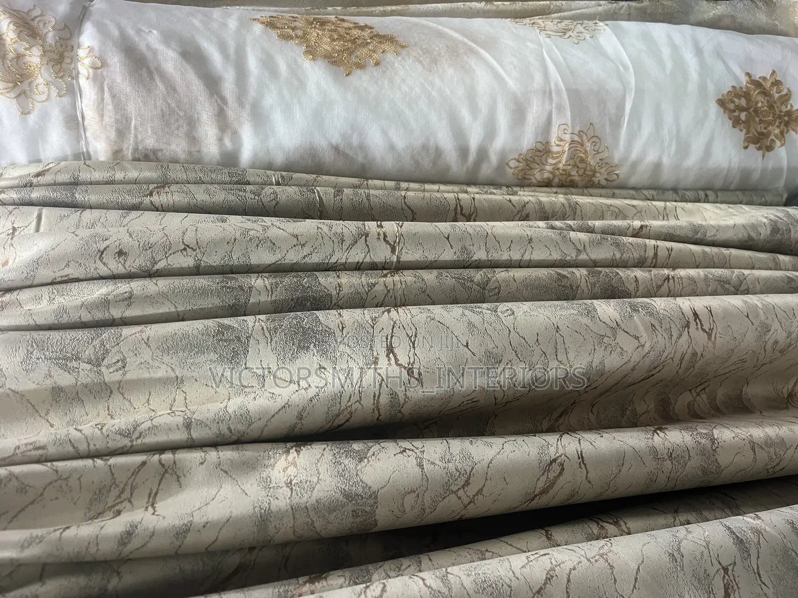 Mixed and Matched Turkish Curtains Drapes