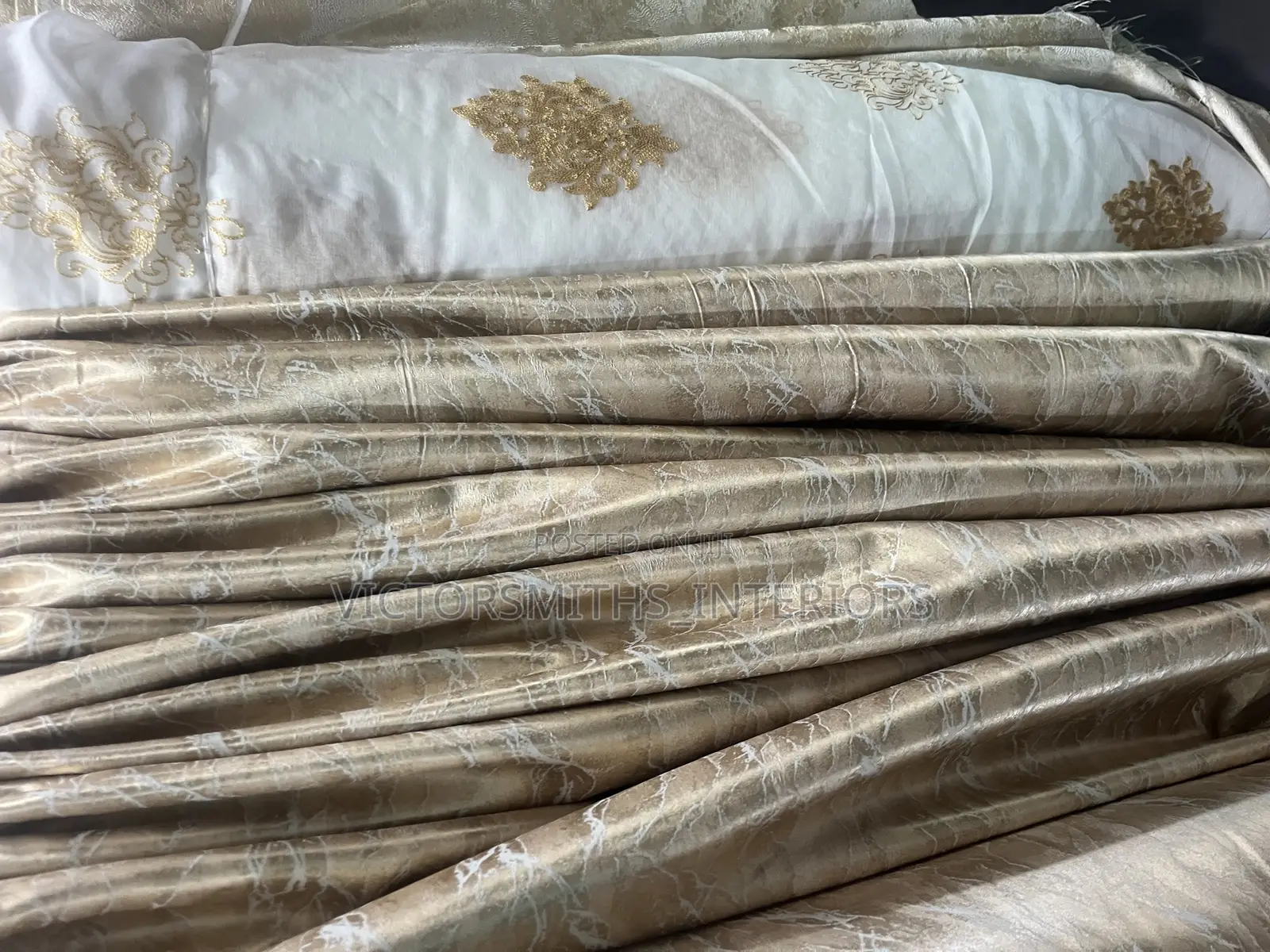 Mixed and Matched Turkish Curtains Drapes