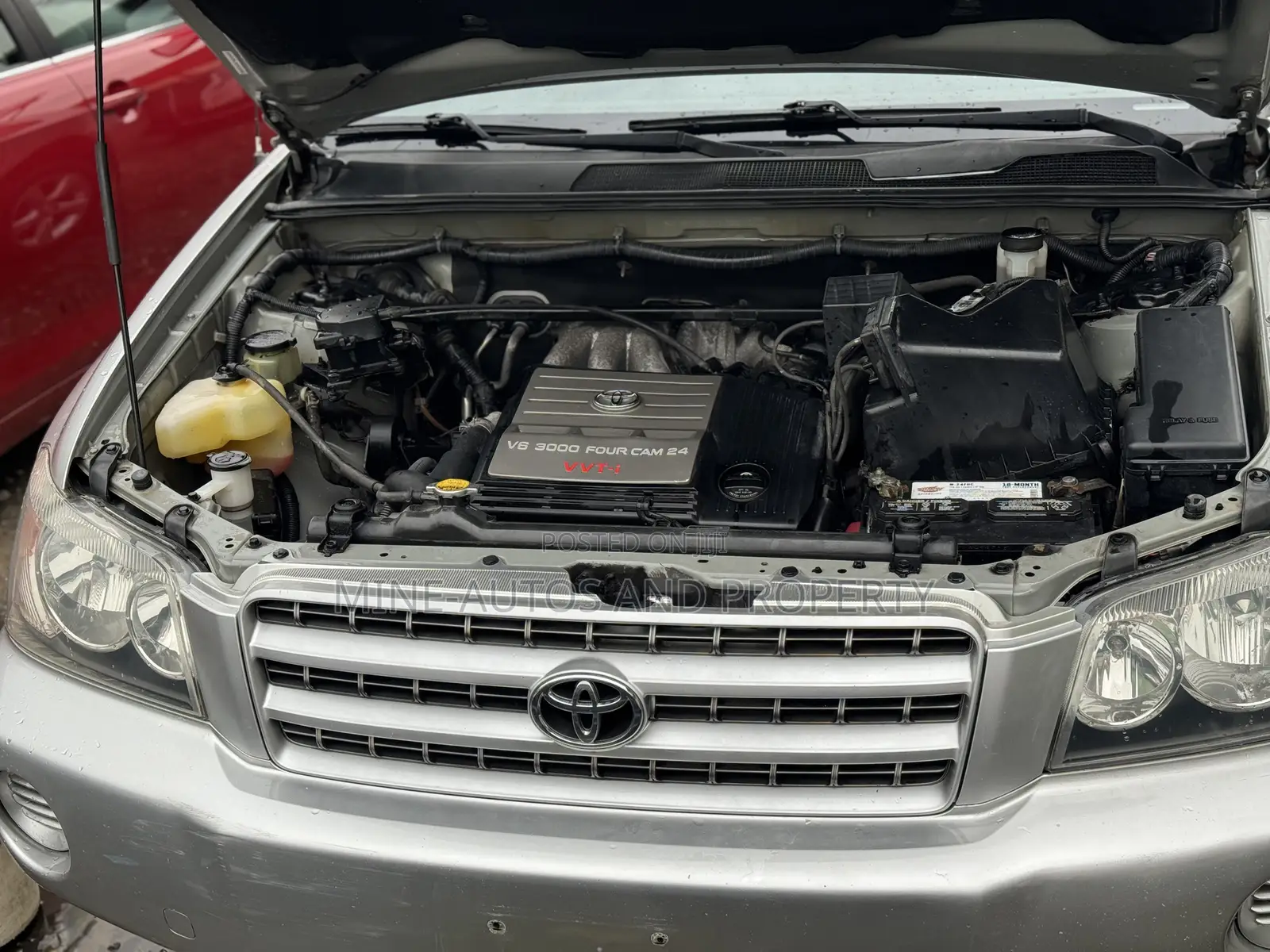 Toyota Highlander 2003 Silver
