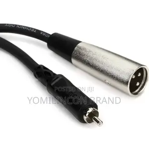 Hosatech XRM-110 Unbalanced Interconnect 10ft Rca to Xlr3m