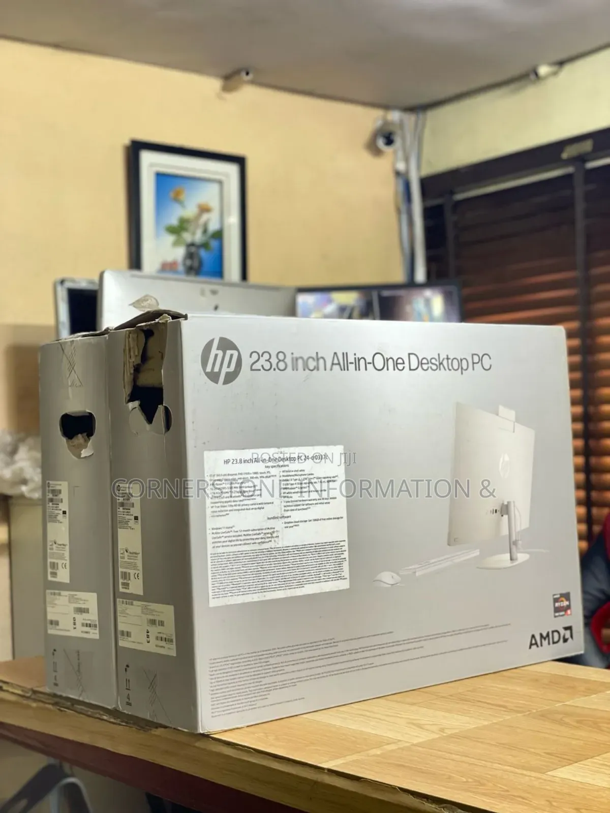 New Desktop Computer HP AiO 24 16GB AMD Ryzen 5 SSD 1T