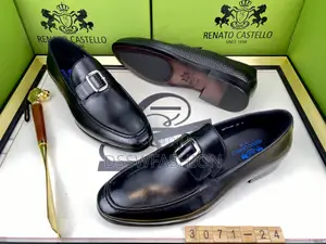 Photo - Renato Castello Men's Single Buckle Leather