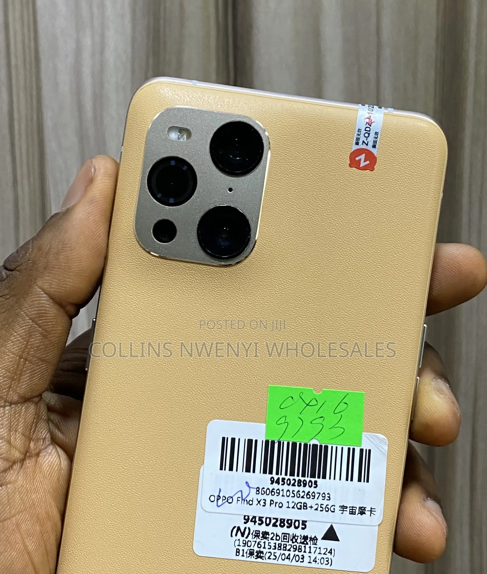 Oppo Find X3 Pro 256 GB Gold