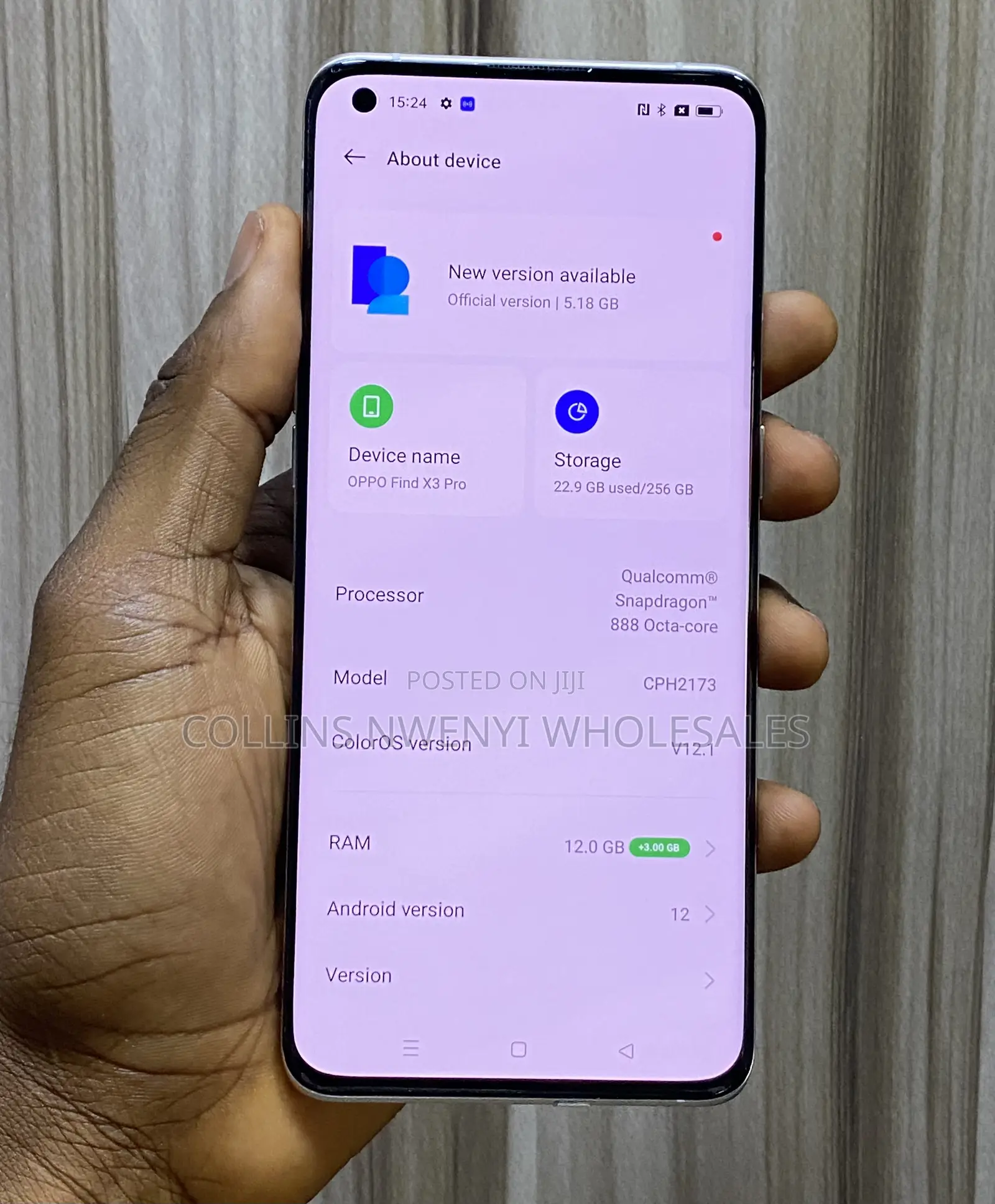 Oppo Find X3 Pro 256 GB Gold