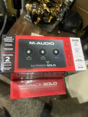 M-Audio M-Track Solo Usb Audio Interface