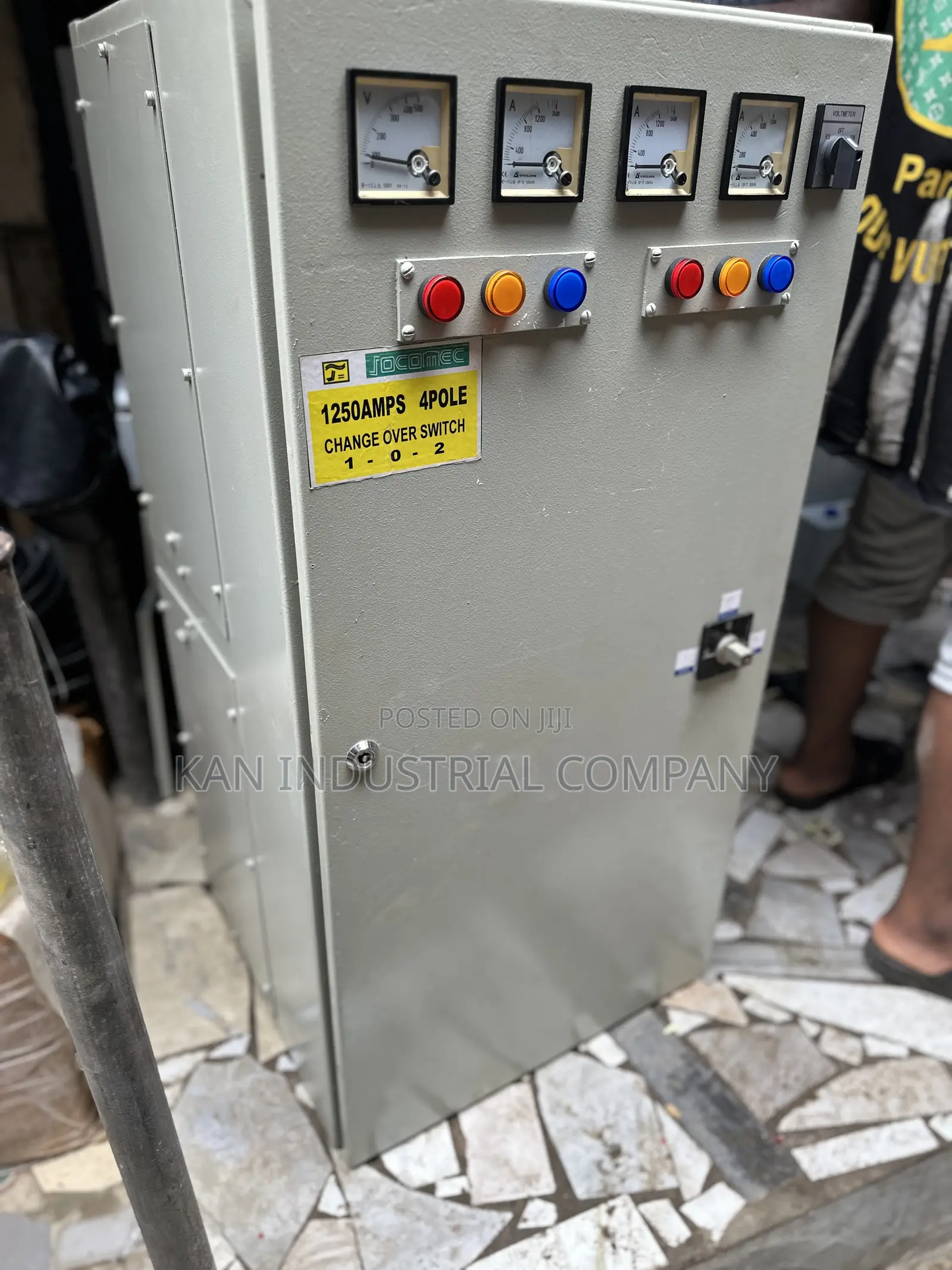 1250amps Socomec Change Over