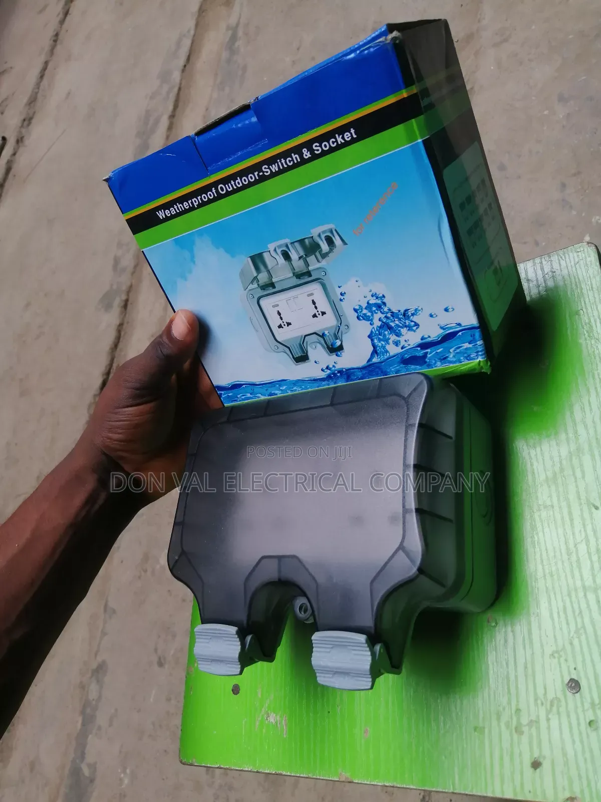 13amps Double Weatherproof/Waterproof Socket