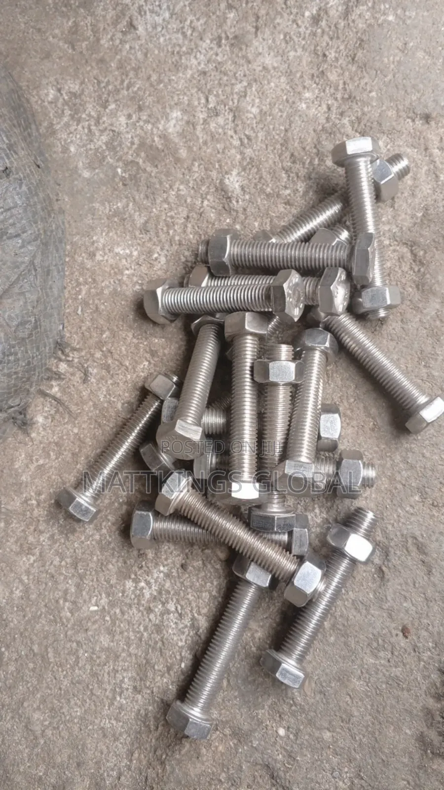 Stainless Bolt and Nut