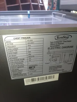 Brand New Kenstar Chest Freezer 151 L Copper Fast Cooling