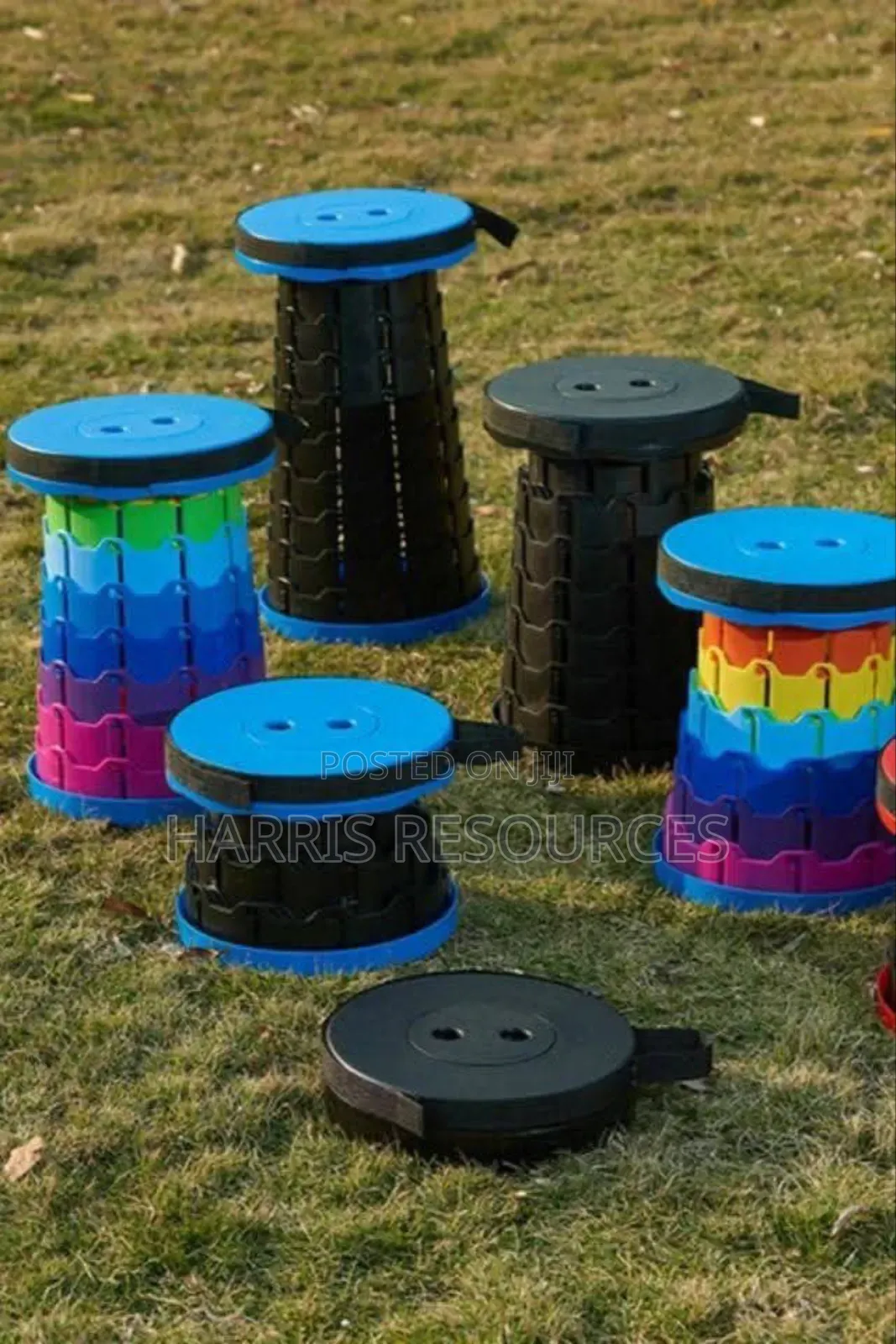 Retractable Foldable Portable Telescopic Mobile Stool