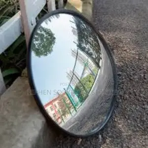 Convex Mirror For Pedestrian Safety