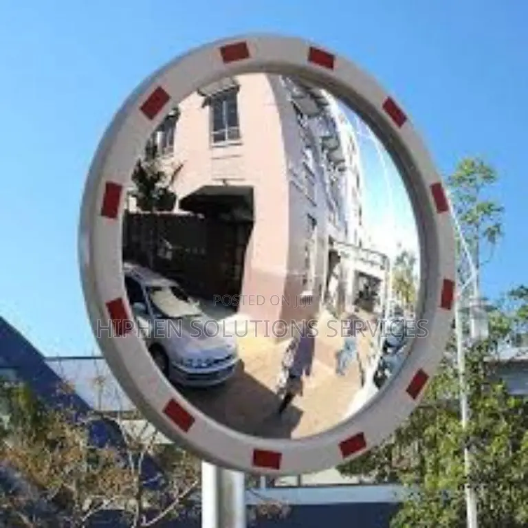 Convex Mirror For Road Visibility
