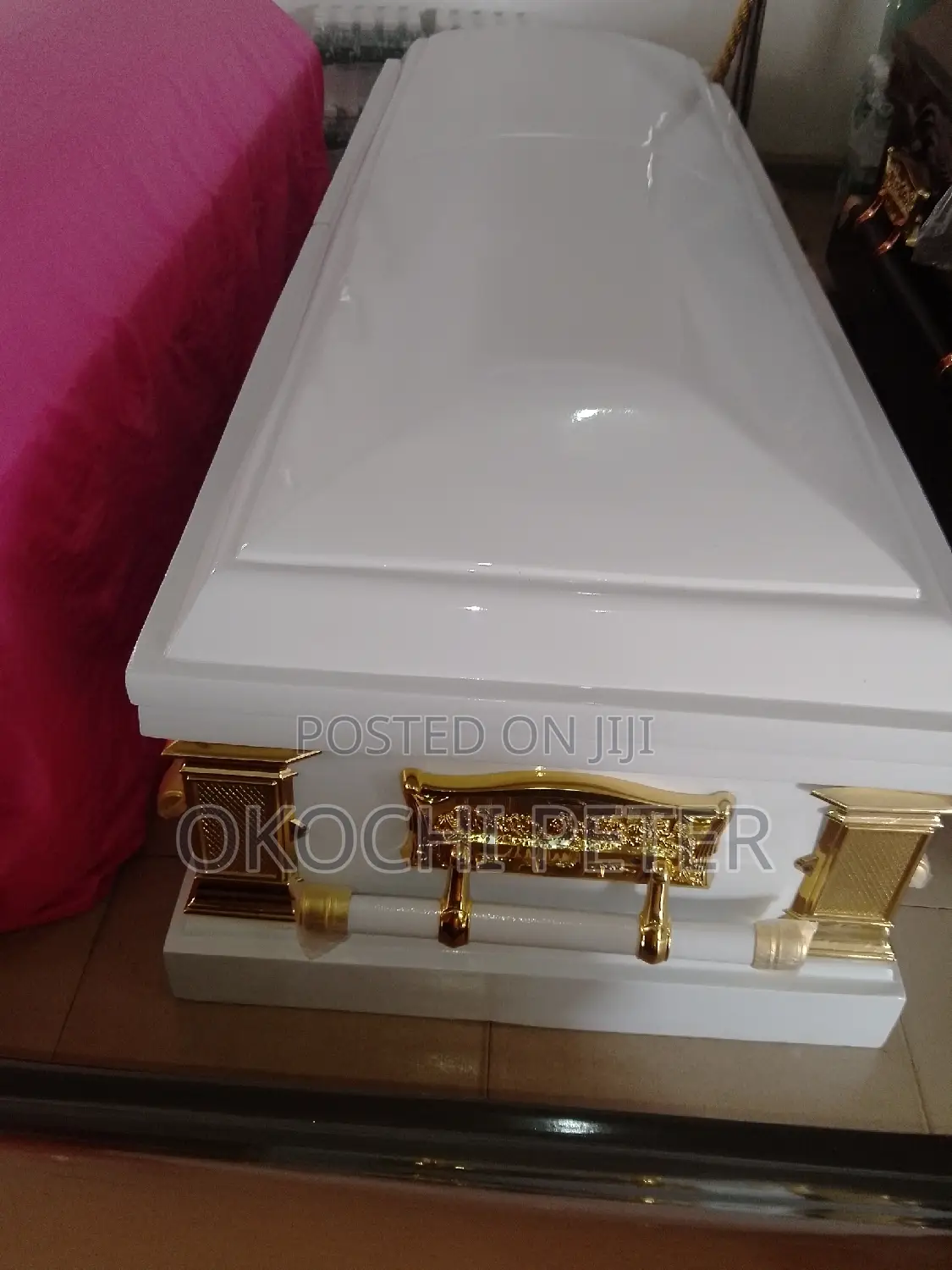 Premium Polished Undertaker Casket