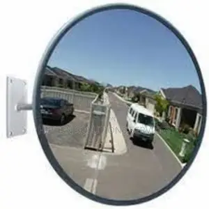Enhanced Visibility Convex Safety Mirror For Roads
