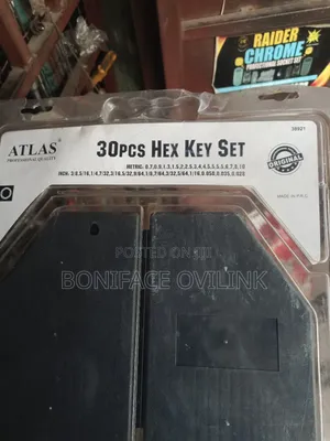 Hex Allen Key Inches And Metrics