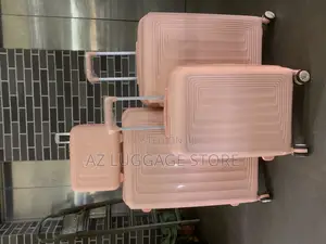Set of 4 Rubber Luggage Boxes