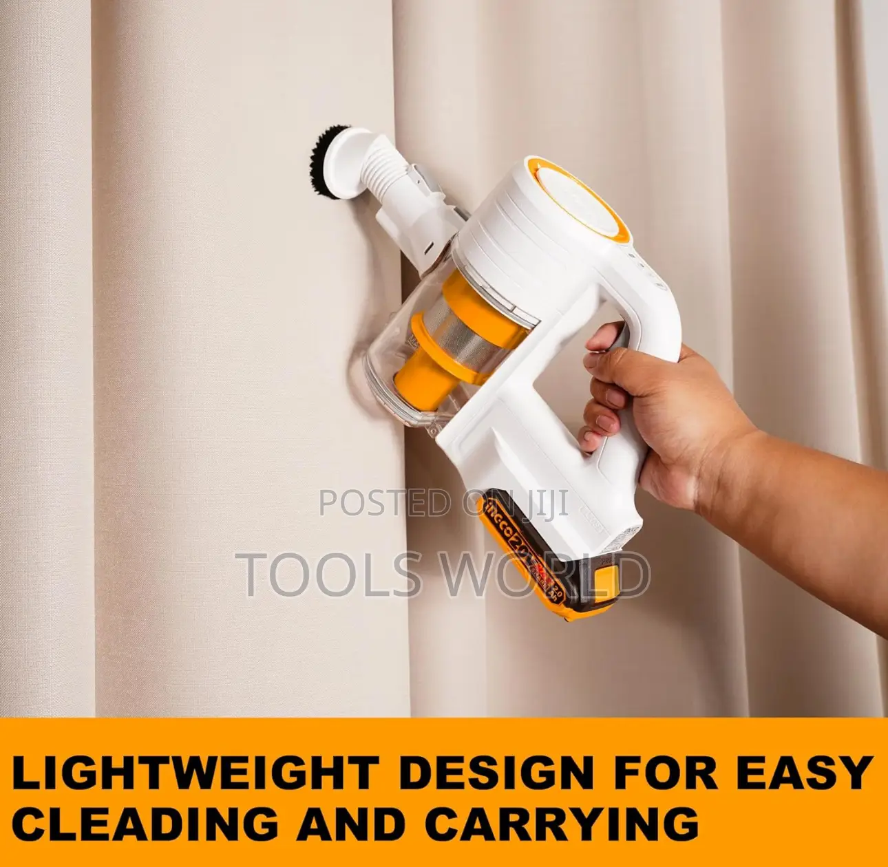 Ingco Cordless Vacuum Cleaner 20v