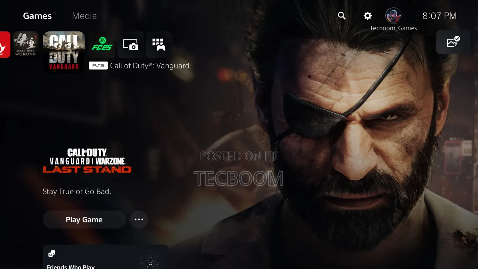 Ps5 Games - Days Gone Remastered,Wukong,Shadows Installation