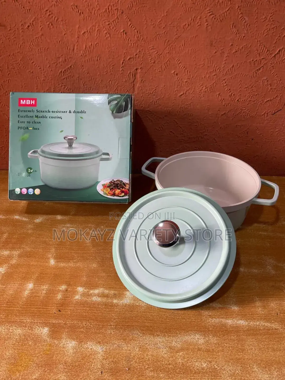Modern Ceramic Enamel Insulated Rustproof Nonstick Cookware