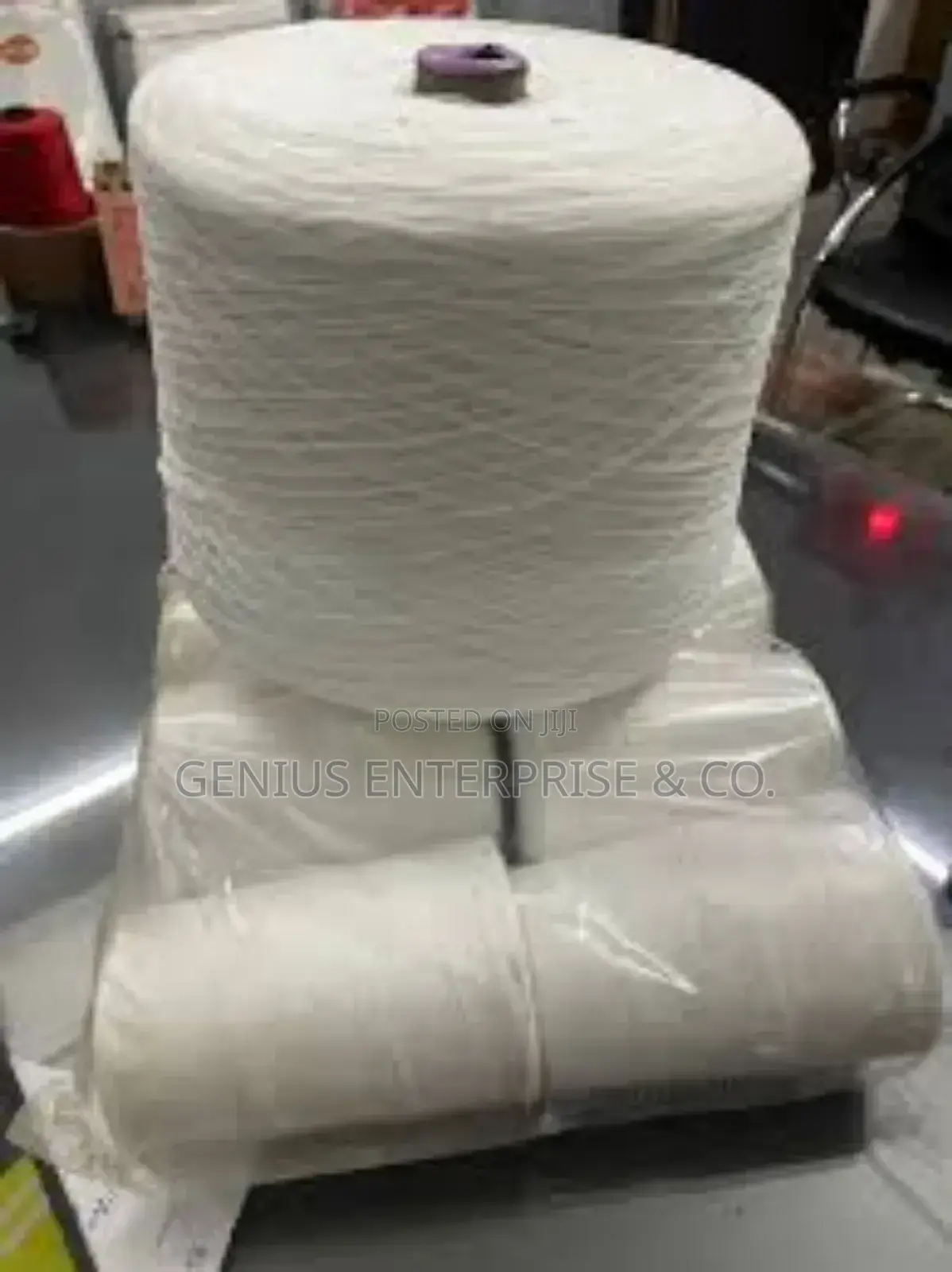 White Cotton Industrial Bag Sealing Threads