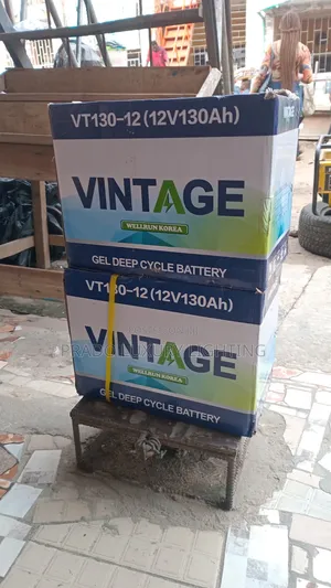 Vintage Solar Battery