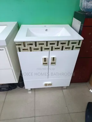 Modern Bathroom Vanity Cabinet With Ceramic Basin/Sink