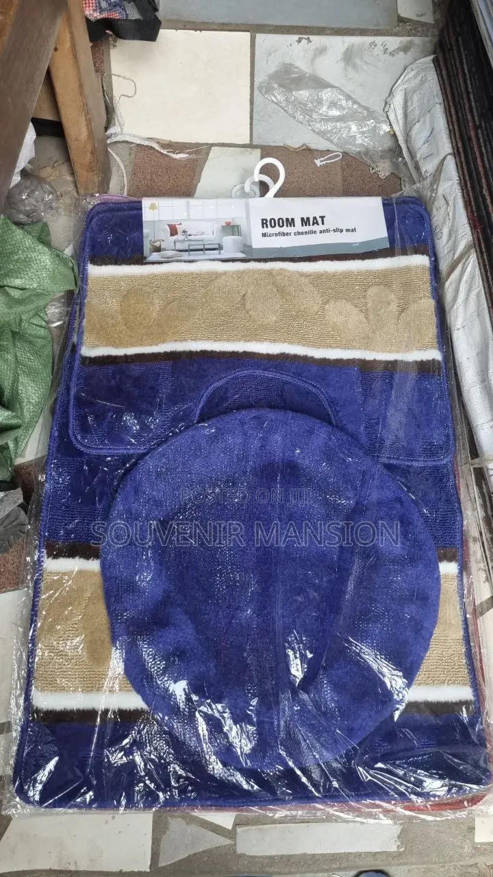 3in1 Microfiber Chenille Anti-slip Mat