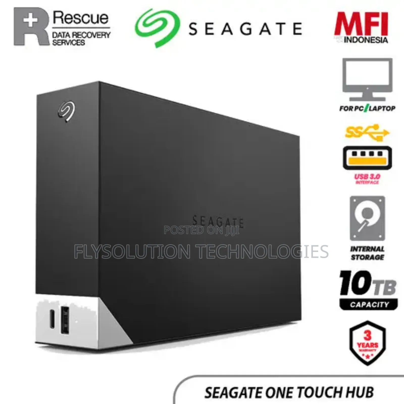 Seagate One Touch Desktop Hub 10tb External HDD