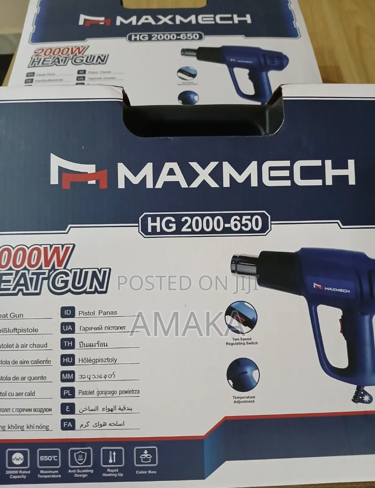Original Heat Gun 2000w For Tamper Proof/ Shrink Wraps