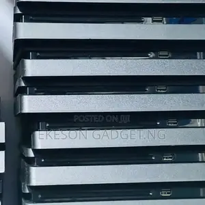 Foreign Used Ps4 Slim Console 500gb With 2 Pads 12 Games