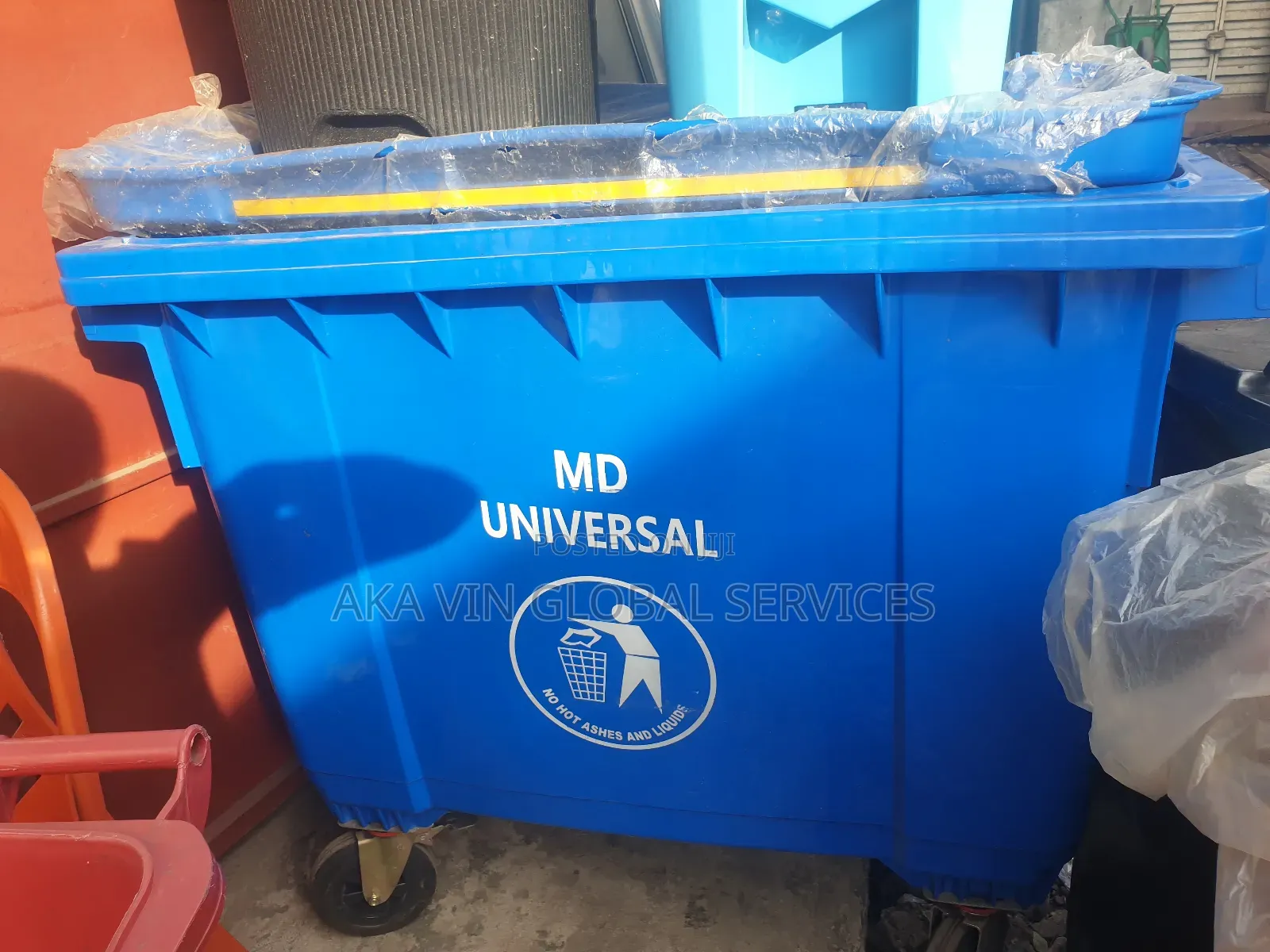 Mobile Bin 660lt