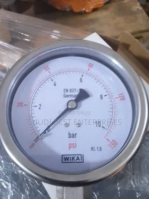 0-10 Bar Pressure Gauge