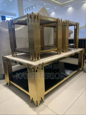 Complet Gold Set Tables Imported
